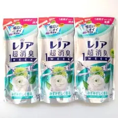 P＆G　レノア　超消臭　1WEEK　　フレッシュグリーン　380ml　3袋　P — image 1