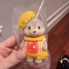 シルバニアファミリー ハスキーの赤ちゃん 人形 — image 1