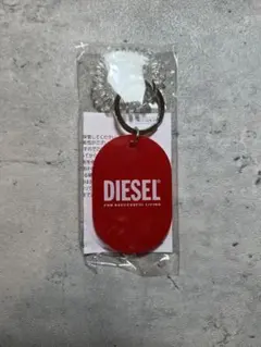 DIESEL キーホルダー レッド — image 1