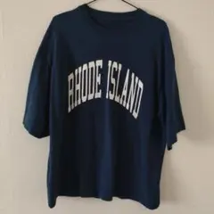 coca ロゴオーバーサイズTシャツ 紺 — image 1