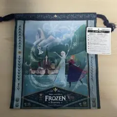 ディズニーファンタジースプリングスアナと雪の女王巾着　アナと雪の女王巾着　アナ雪 — image 1