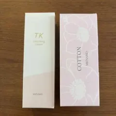 MENARD TK クレンジングクリーム 130gとコットンのセット — image 1