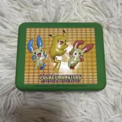 レア☆ポケットモンスター アドバンスジェネレーション 缶ケース 当時物 — image 1