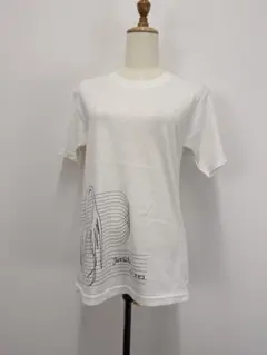 楽譜のようなイラスト⭐︎夏爽やか半袖TシャツS【難あり】D40 — image 1