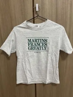 sinsangmarket ロゴTシャツ グレー 美品 フリーサイズ — image 1