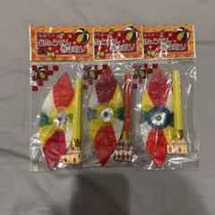 紙ふうせん 巻き取り 3個セット 懐かしの玩具 — image 1