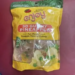 ハワイ　ホノルル　enjoy 3Dグミ　パイナップル　グミ　1袋！40個入り — image 1