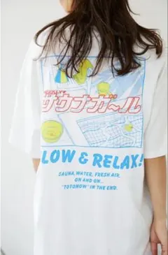 RODEO CROWNS サウナガール Tシャツ ホワイト — image 1