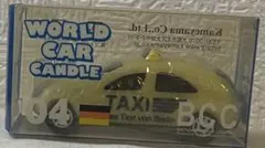 【新品レア　Kameyama ワールドカーキャンドル タクシー ドイツ】 — image 1