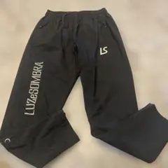 LUZ e SOMBRA ロングパンツ ブラック　サッカー — image 1