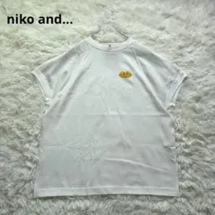 【新品】niko and… USAコットン ハイネックプルオーバー M — image 1