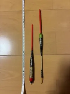 クロダイ　紀州釣り・ウキダンゴ釣り用　寝ウキ　2本セット — image 1