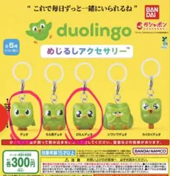Duolingo めじるしアクセサリー ガチャ 全5種 — image 1
