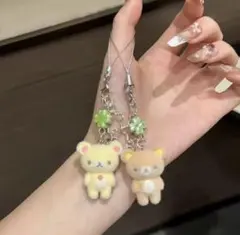 【1200円即決】リラックマ コリラックマ キーホルダー ストラップ 2個セット — image 1