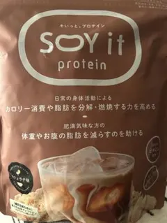 SOY it protein カフェラテ味 ソイプロテイン — image 1