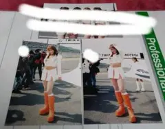 石川加奈子　写真　はがきサイズ　3枚　レースクイーン　タレント　アイドル — image 1
