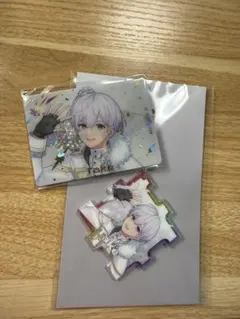 騎士X タケヤキ翔さん アクリルキーホルダー カードセット A — image 1