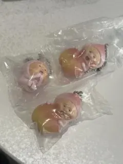 こびとづかん カクレモモジリ コレクション キーチェーン 3点セット — image 1