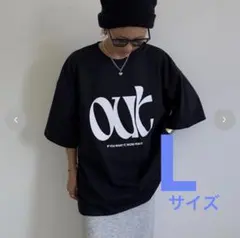 しまむら　anna addcolor ビッグシルエットTシャツ　黒　Lサイズ — image 1