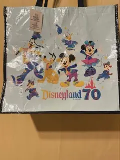 カリフォルニアディズニー70周年　ショッピングバッグ　タグ付き — image 1