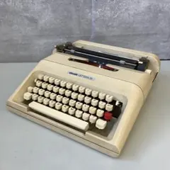 ジャンク品 昭和レトロ オリベッティ レッテラ35 タイプライター 古道具 — image 1