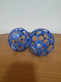 オーボール　ブルー　ラトル　2個セット — image 1