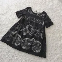 Weaver チュニック 花柄 半袖チュニックレース — image 1