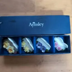 Aynsley 陶器 カ−ドたて 4個セット — image 1