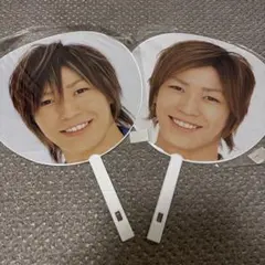亀梨和也 KAT-TUN うちわ 2点セット — image 1