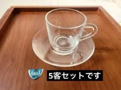 〜6/28[ADELEX]カップ&ソーサー　5客セット — image 1