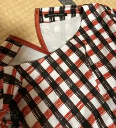 MACKINTOSH LONDON チェック柄 半袖ワンピース — image 1