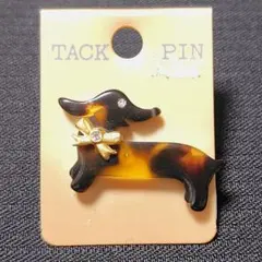 ダックスフンド　タックピン — image 1