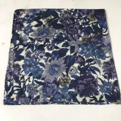 INTERMODE LIBERTY ハンカチ 花柄 ブルー　リバティ — image 1