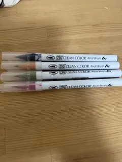 ZIG CLEAN COLOR Real Brush 4本セット — image 1