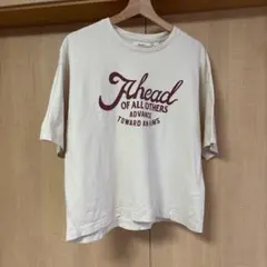 niko and... ロゴプリント 半袖Tシャツ アイボリー — image 1