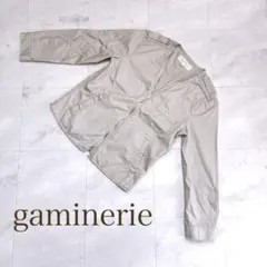 gaminerie ギャミヌリィ♡フルジップアップジャンパー 薄手 レディースM — image 1