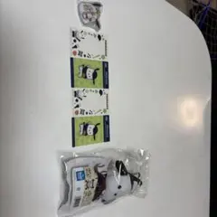 ポチャッコ ぬいぐるみ キーホルダー ステッカーセット — image 1