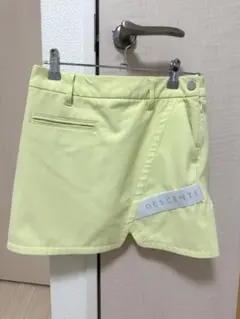 DESCENTE GOLF ゴルフスカート イエロー レディース — image 1