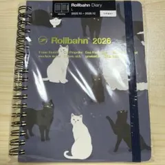 Rollbahn Diary 2026 L アニマル ブルーグレー — image 1