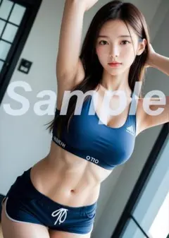 AI美女 A4 L判ポスター かわいい 美人 アイドル グラビア c062116 — image 1
