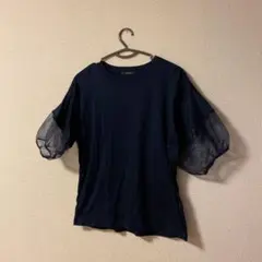 Tシャツ 紺　38号 — image 1