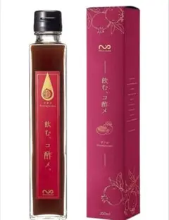 黒酢ドリンク 飲むコ酢メ ザクロ味 200ml — image 1