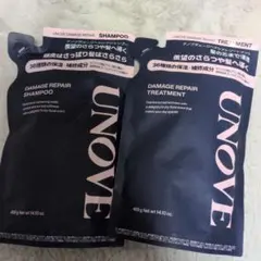 UNOVE ダメージリペア シャンプー＆トリートメント 詰替セット — image 1