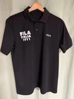 FILA ポロシャツ ブラック メンズ　Lサイズ — image 1