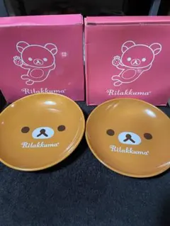 まとめ売り可能 値下げ2009年 限定 非売品 リラックマ お皿 プレート 2枚 — image 1