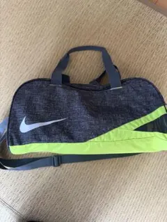 NIKE ダッフルバッグ グレー ネオンイエロー — image 1