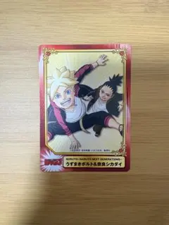 BORUTO うずまきボルト＆奈良シカダイ カード — image 1