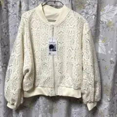 Lutique リバーシブル ブルゾン アイボリー Lサイズ — image 1