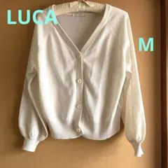 LUCA カーディガン　白　Mサイズ — image 1