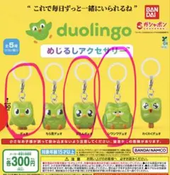 Duolingo めじるしアクセサリー ガチャ 3種セット — image 1